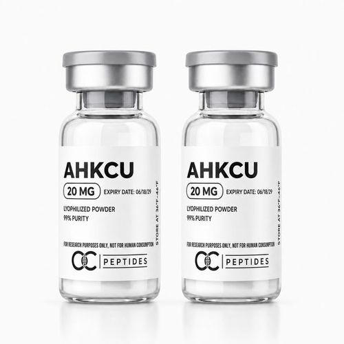 AHKCU research vials, CC Peptides