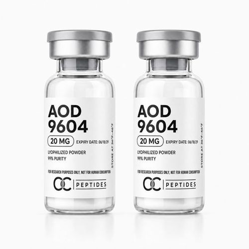 AOD9604 research vials, CC Peptides