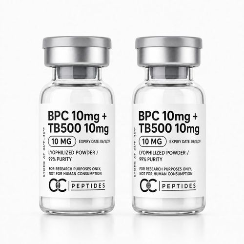 BPC10mg TB50010mg research vials, CC Peptides