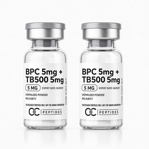 BPC5mg+Tb5005mg research vials, CC Peptides