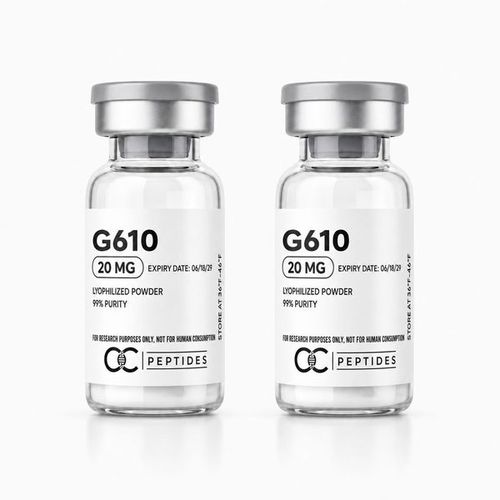 G610 research vials, CC Peptides