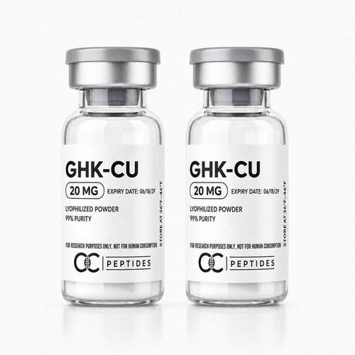 GHK-CU research vials, CC Peptides