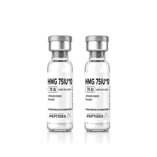 HMG 75IU x 10 research vials, Central Coast Peptides