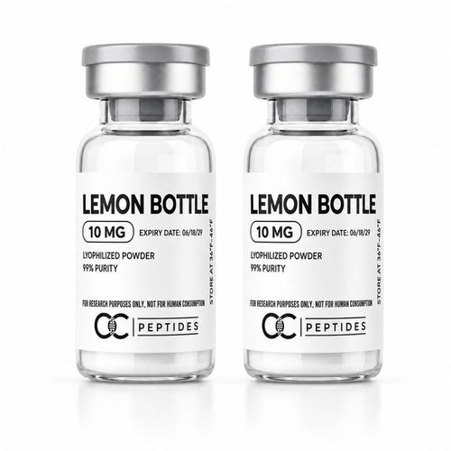 Lemon Bottle research vials, CC Peptides