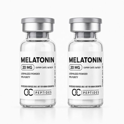 Melatonin research vials, CC Peptides