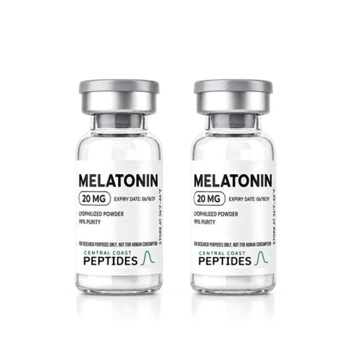 Melatonin research vials, Central Coast Peptides