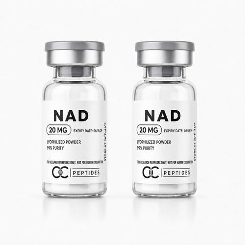 NAD research vials, CC Peptides