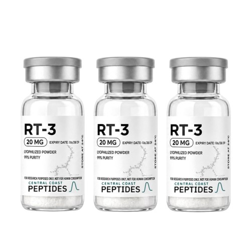 RT-3 (GLP-3) research vials, Central Coast Peptides