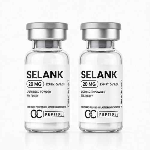 Selank research vials, CC Peptides