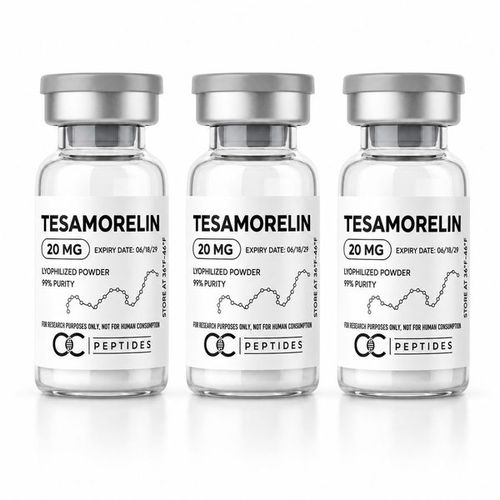 Tesamorelin research vials, CC Peptides