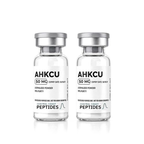 AHKCU 50 mg research vials, Central Coast Peptides