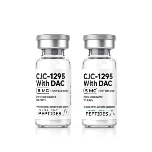 CJC-1295 With DAC 5 mg research vials, Central Coast Peptides