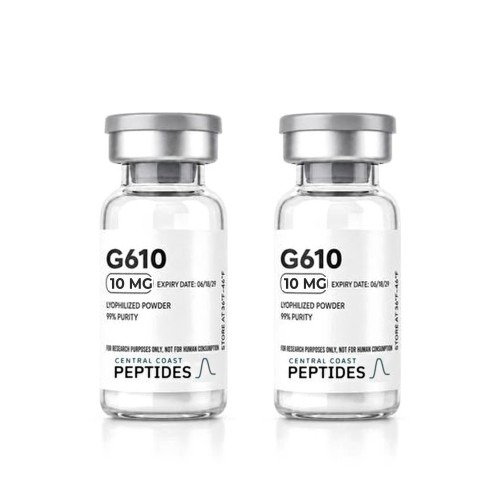 G610 10 mg research vials, Central Coast Peptides