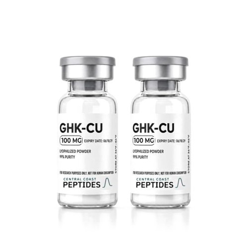 GHK-Cu 100 mg research vials, Central Coast Peptides