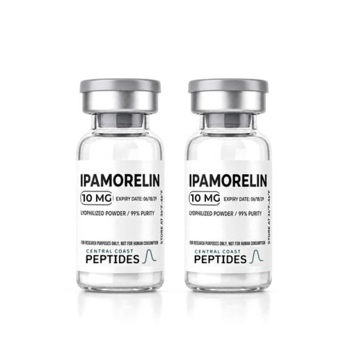 Ipamorelin 10 mg research vials, Central Coast Peptides