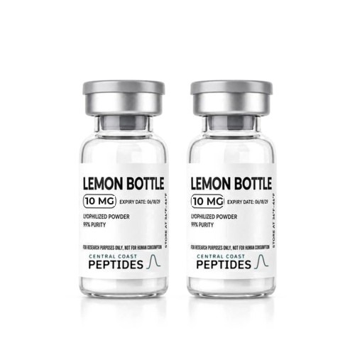Lemon Bottle 10 mg research vials, Central Coast Peptides
