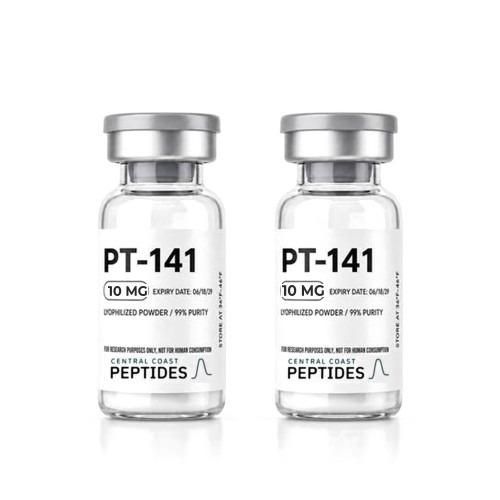 PT-141 10 mg research vials, Central Coast Peptides