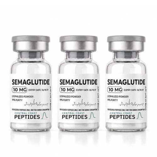 Semaglutide 10 mg research vials, Central Coast Peptides