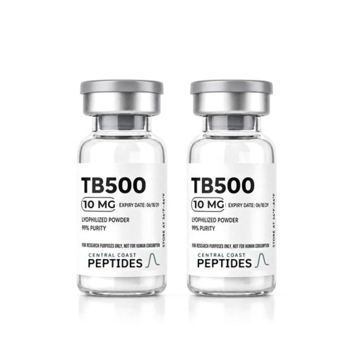 TB-500 (Thymosin B4 Acetate) 10 mg research vials, Central Coast Peptides