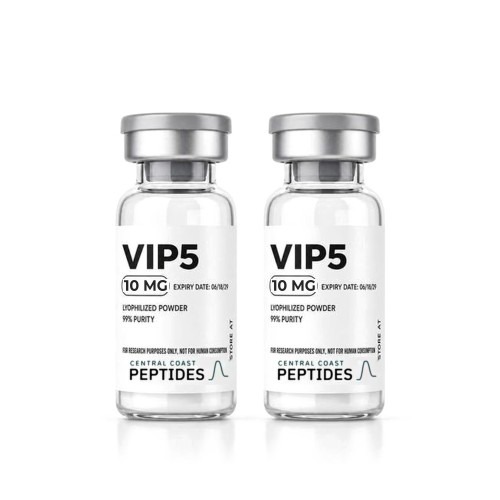 VIP 10 mg research vials, Central Coast Peptides